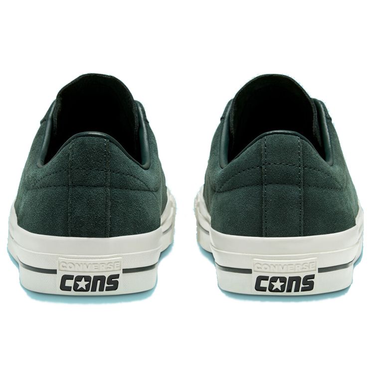 Converse One Star Pro Ox Slip Resistant Durable Low Top Skate Shoes Unisex Sneakers Green White 166024C