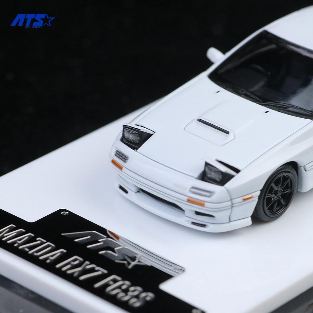 ATS 1:64 Mazda RX-7 RX7 FC3S Leichtmetall Auto Die-Cast & Spielzeugfahrzeuge Automodell Miniatur Maßstabsmodell Auto Spielzeug Für Kinder