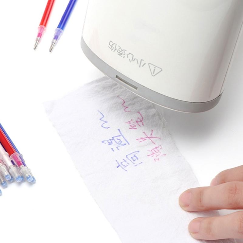 100x Erasable Fabric Refills High Temperature Disappearing Ink Fabric Marker Refills for Dressmaking Fabric PU Leather