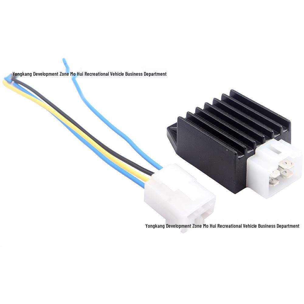 

Off-road ATV/Motorcycle 50-125CC 4-Pin 12V Voltage Stabilizer Rectifier Harness Beach Buggy