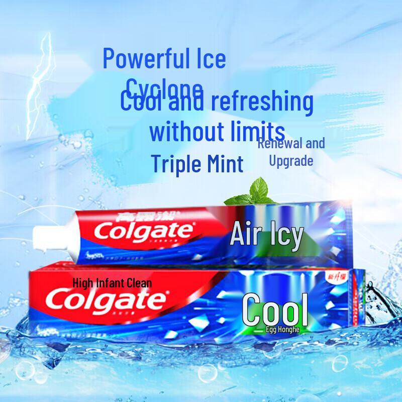 Colgate Icy Triple Mint Fresh Breath Toothpaste