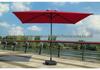 Rectangular 2x3m Outdoor Sun Umbrella - Leisure, Beach, Courtyard, Center Pole