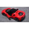 Bburago 1:24 Scale Ferrari SF90 Stradale Diecast Car Model, Red