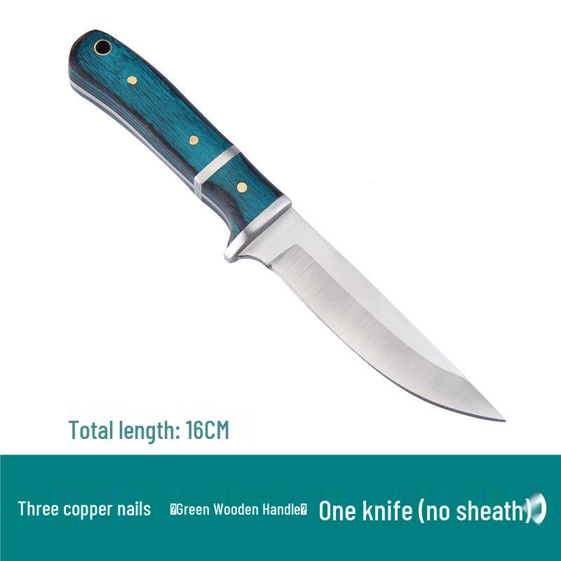 Mongolian Hand-Pulled Meat Knife Set: Includes Steak, Fruit, and Barbecue Knives.
