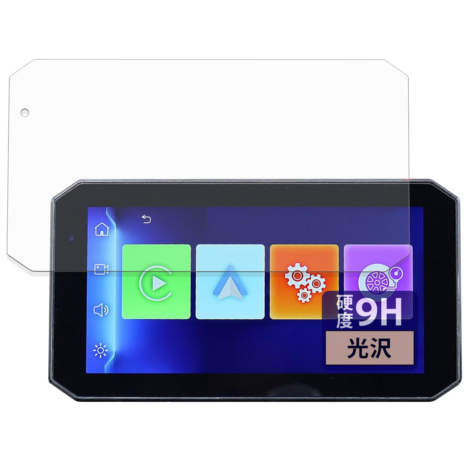

FILMEXT Плівка MAXWIN 5,5-дюймовий Мотоциклетний Розумний Монітор MoToMiRRoR BDVR-C003 / BDVR-C003C Захисна Плівка