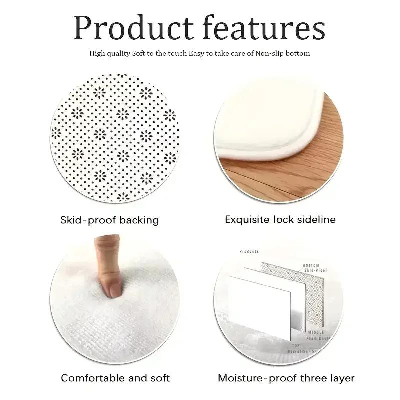 Weihnachts Schneemann Muster Teppich mit Geschenken Schneeflocken Lebendiger Festlicher Dekorativer Teppich für Wohnbereich