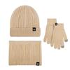 Knitted Hat, Scarf, and Gloves Set