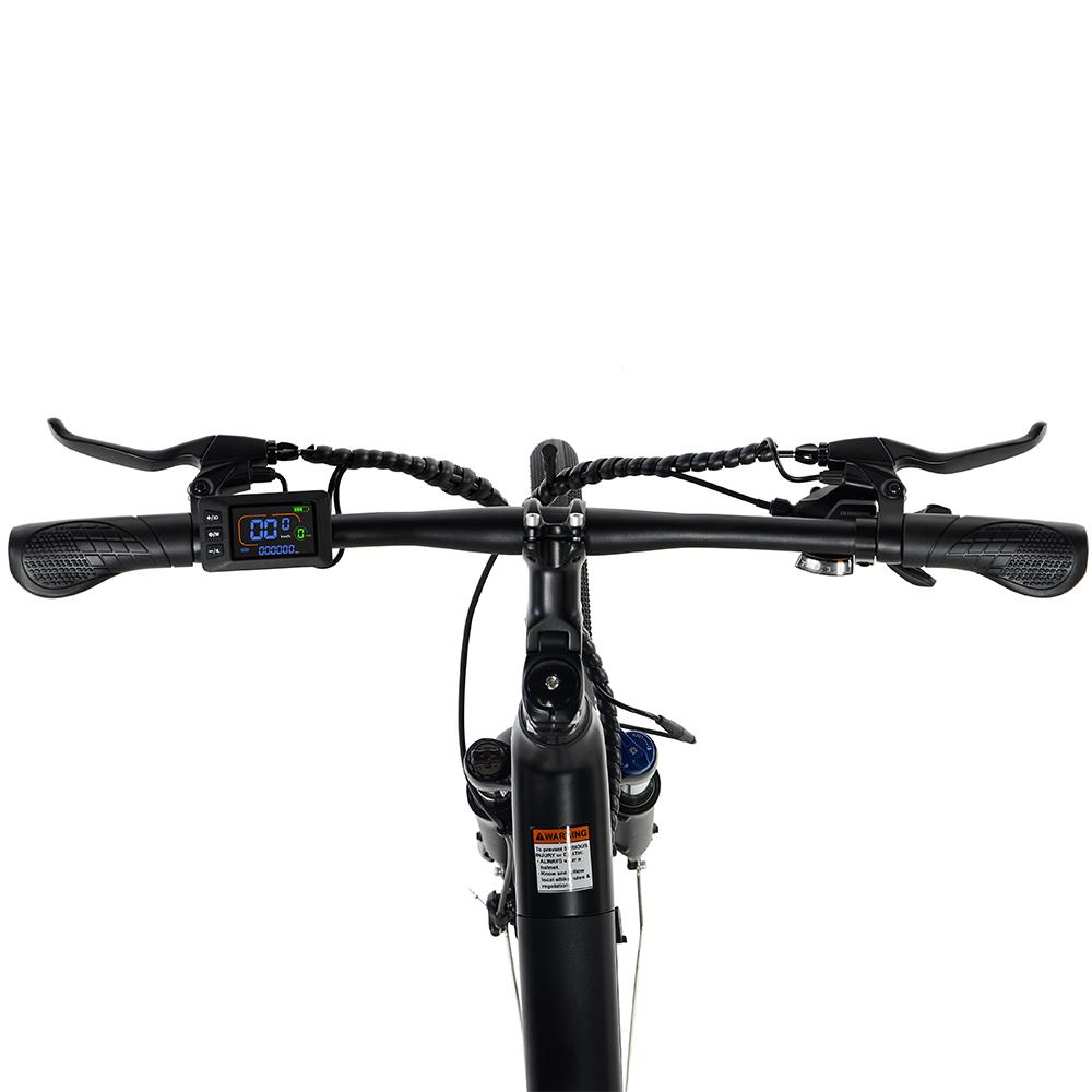 Bicicletă Electrică Pixar City Motor 250W 36V 10.4AH Autonomie Maximă 50Km Viteză Maximă 25Km/h 7 Viteze 27.5" Negru sau Gri