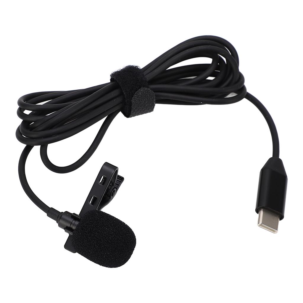 Lavalier Microphone Action Camera Microphone with Type C Interface for DJI Action OA2 OA3 MC490