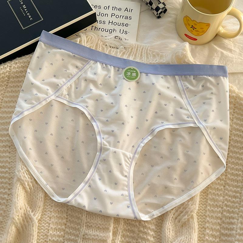 Plus Size Panties Women's Underwear Waist Cute Lift Hip Briefs Breathable Simple Underwear