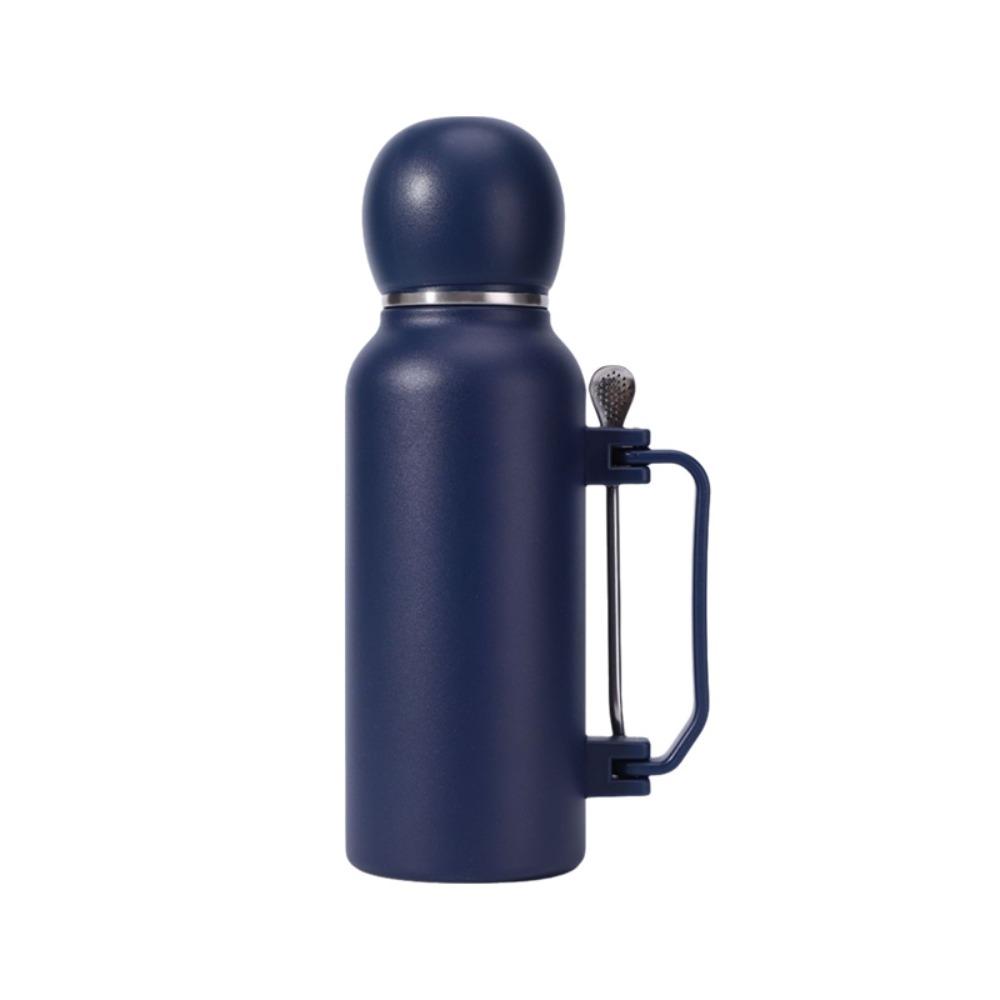 1.3L Yerba Mate Thermal Bottle Stainless Steel Thermal Cup Durable Insulated Bottle  Camping