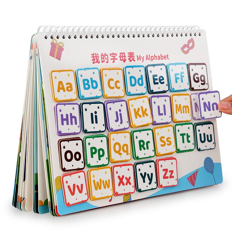 Sticker Book Kids Early Education Enlightenment Toy Book City Animal Multi-scene DIY Sticker Coloring Quiet Book