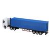 1:50 Scale Container Truck Stimulation Detachable Long Hauler Tractor Trailer for Indoor Blue