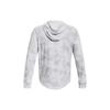 Under Armour Logo Print Camouflage Hoodie Men Tops White 1377185-100