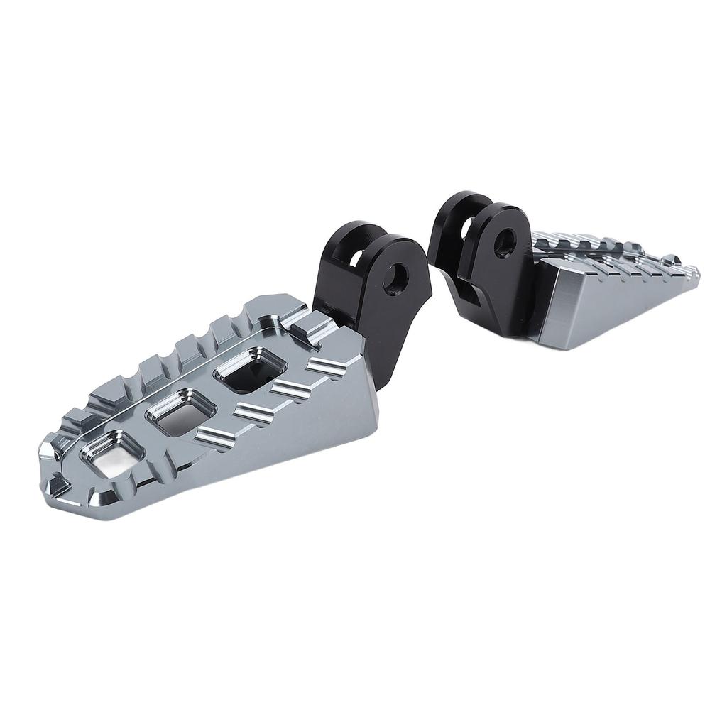 1 Paar Motorrad-Fußrasten vorne CNC6063 Aluminiumlegierung 10 mm Höherlegung Fußrasten Ersatz für Scrambler 400X 2023 bis 2025