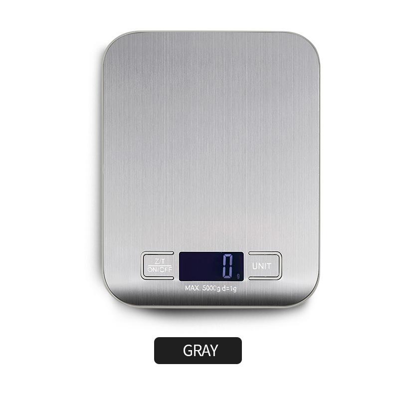 Premium Stainless Steel Food Scale - Waterproof & Moisture-Proof Design - High Precision Electronic Weighing for Baking, Cooking