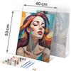 Massido Paint By Numbers, Portrait Of A Woman