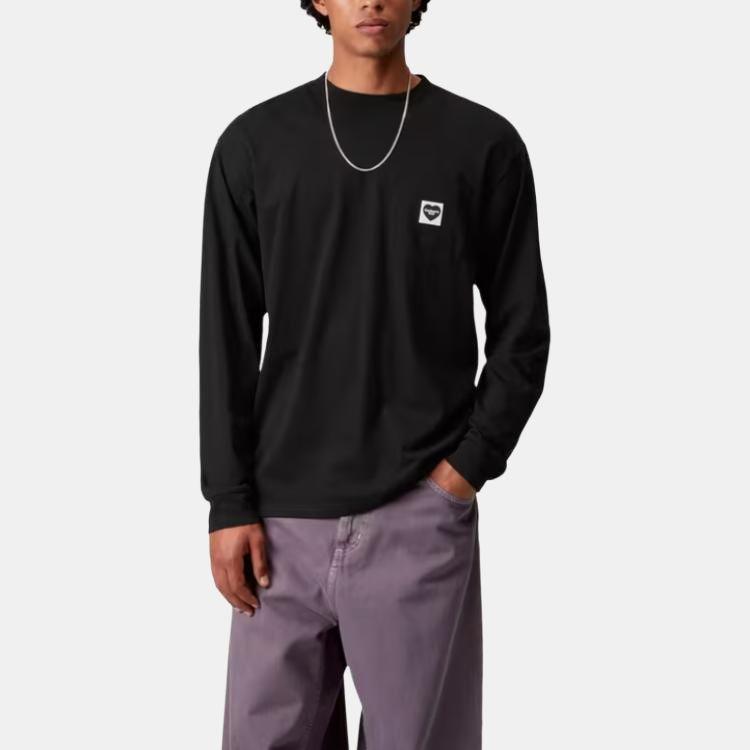 Carhartt WIP Pocket Heart Long-sleeve T-shirt I035300-00E-XX