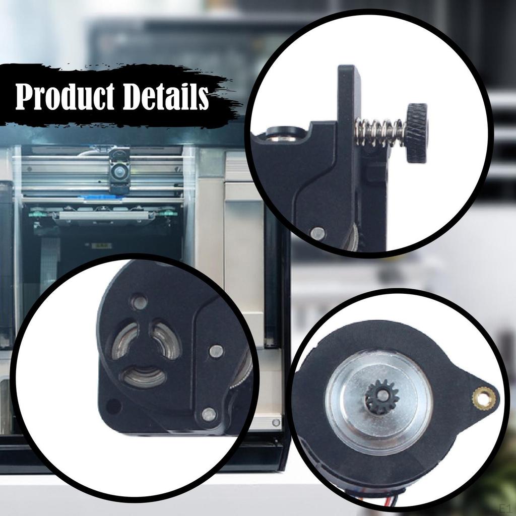 Kit Imprimante 3D Support de Remplacement Réglable Matériel Pièce de Rechange Industriel Alimentation Filament Deux Engrenages pour