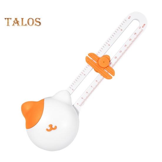 

Круглый резак с вращением на 360 градусов, регулируемый диаметр 10-32 см, круглый резак для бумаги, инструмент для скрапбукинга, для создания открыток и произведений искусства своими руками жёлтый