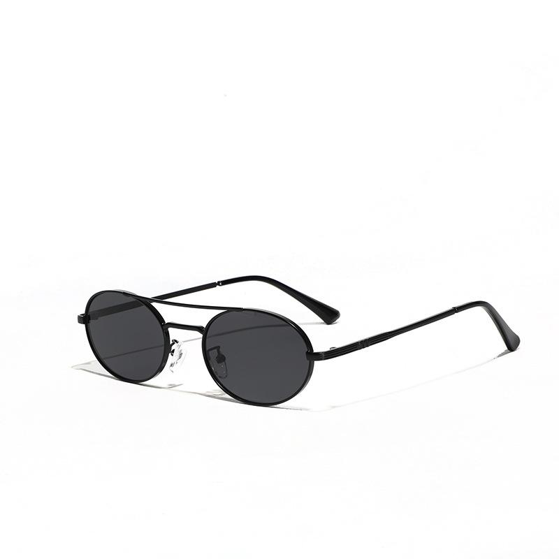 Brillen Farbwechsel Sonnenbrillen Damen Street Style Metall Doppelsteg Sonnenbrillen Herren