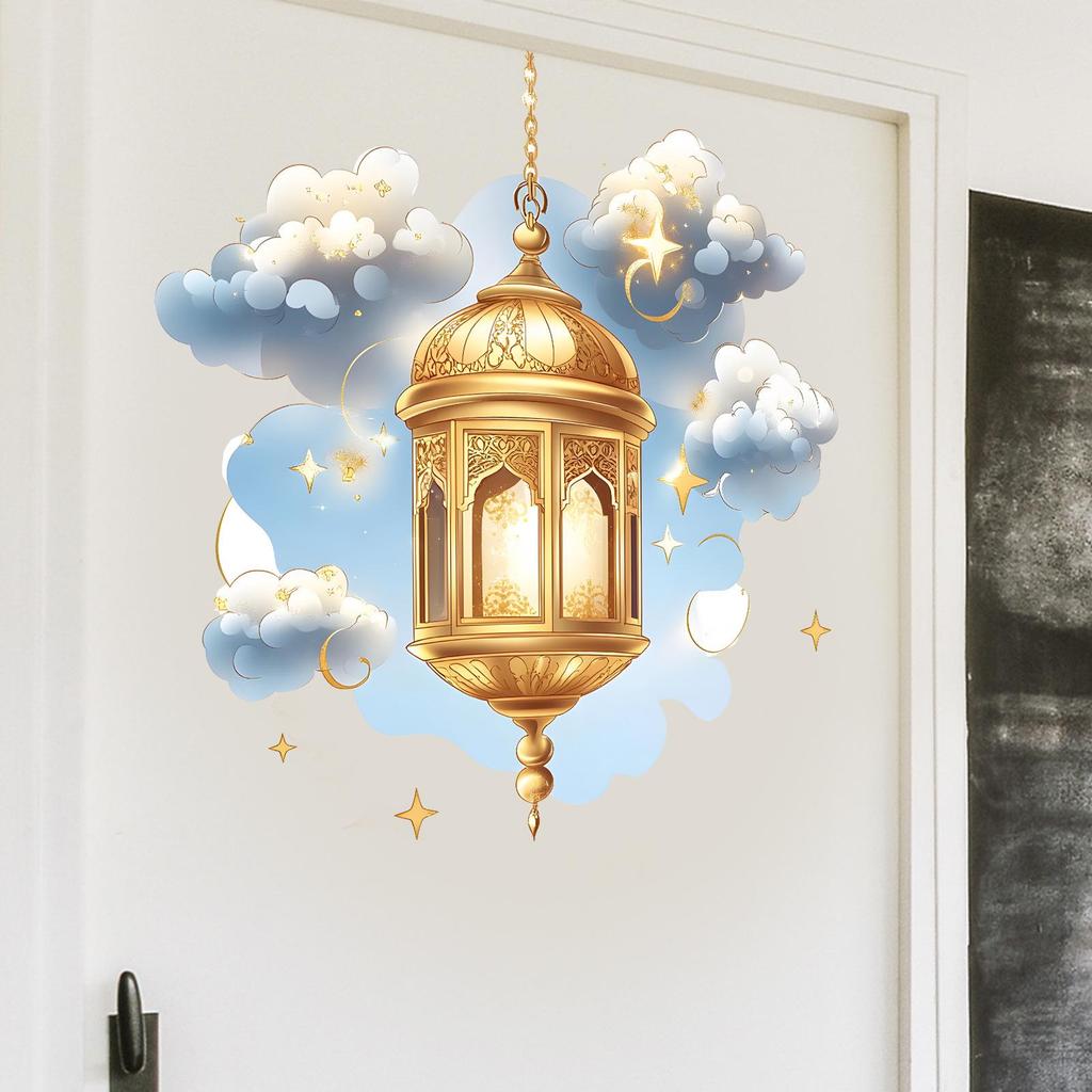 Festival Star Moon Hanging Pendant Lamp - Middle Eastern Home Decoration for Bedroom & Living Room