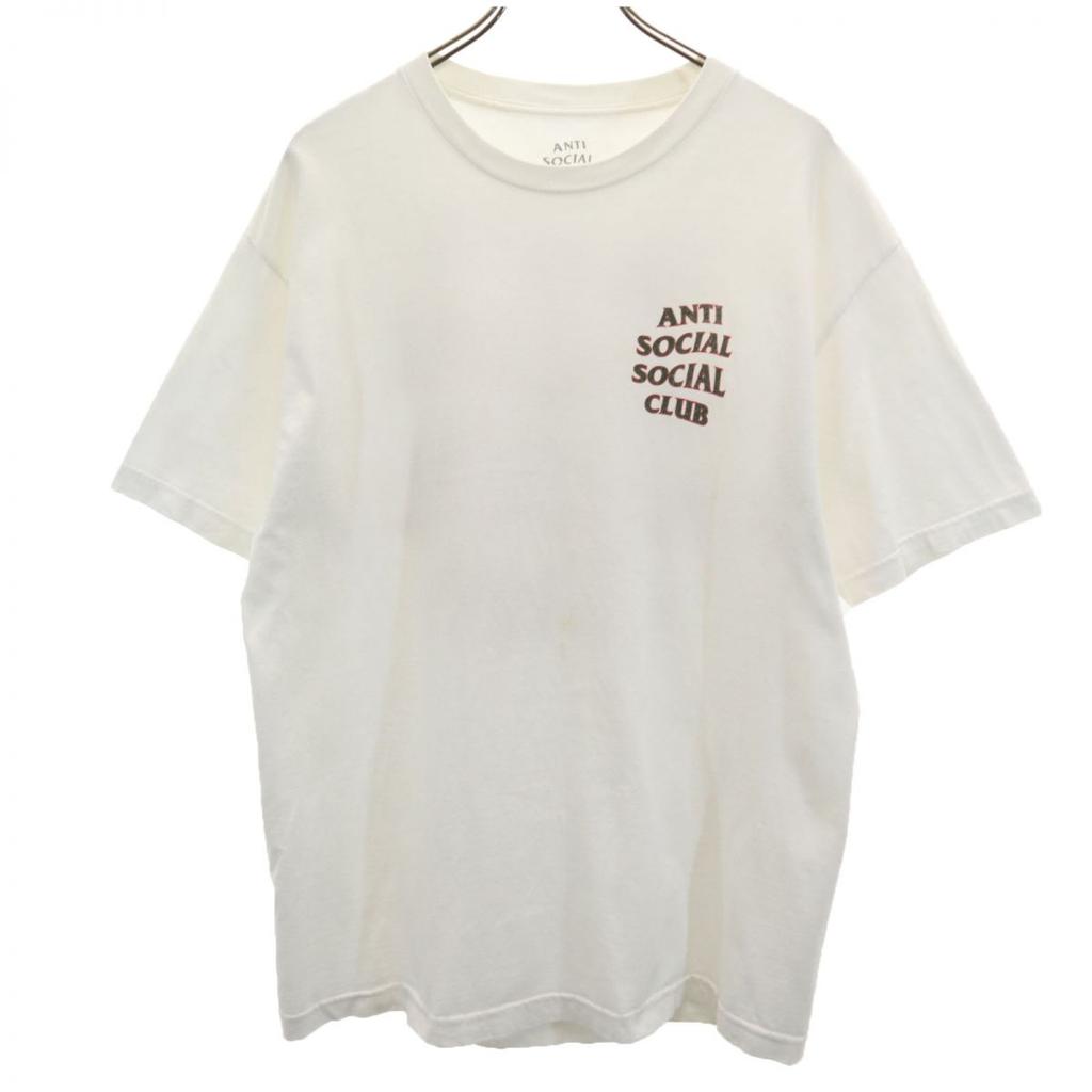 ANTI SOCIAL SOCIAL CLUB Made In USA Back Print Short Sleeve T-shirt L Men's Used