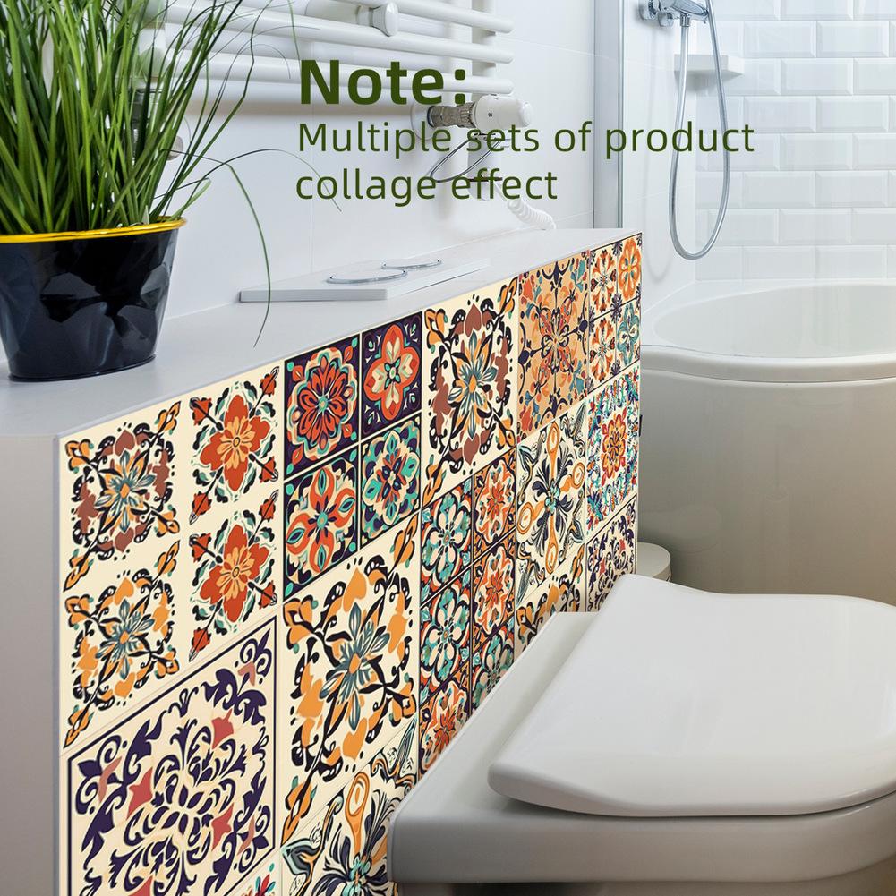 Kitchen Decoration Retro Tile Stickers Home Decor Solution