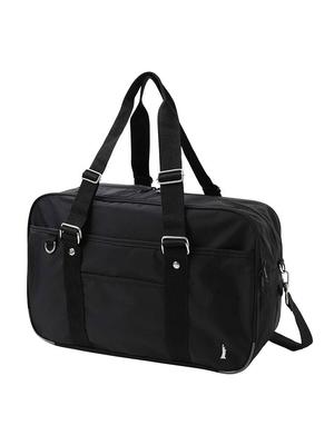 Nylon-Tasche mit Schultergurt 6209309 Schwarz x Weiß (941) 6 F