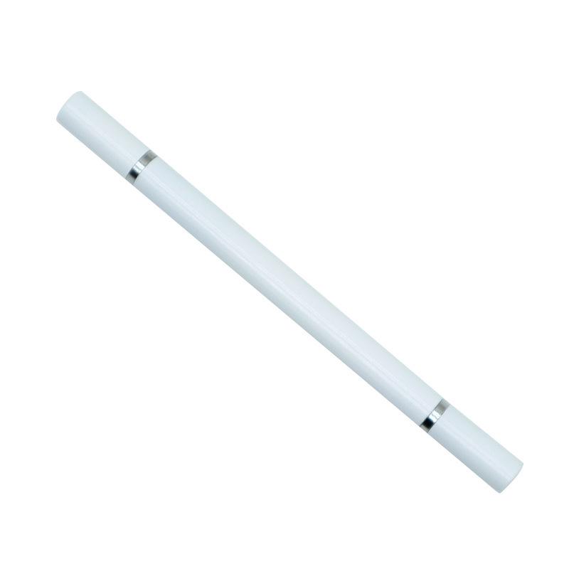 2-in-1 Stylus Pen for Apple, Android, Samsung Devices - Disc Capacitive Pen for Tablets & Video Editing