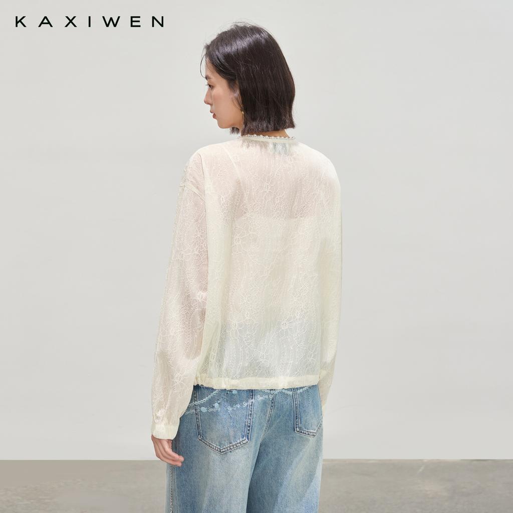 Lightweight lace jacket