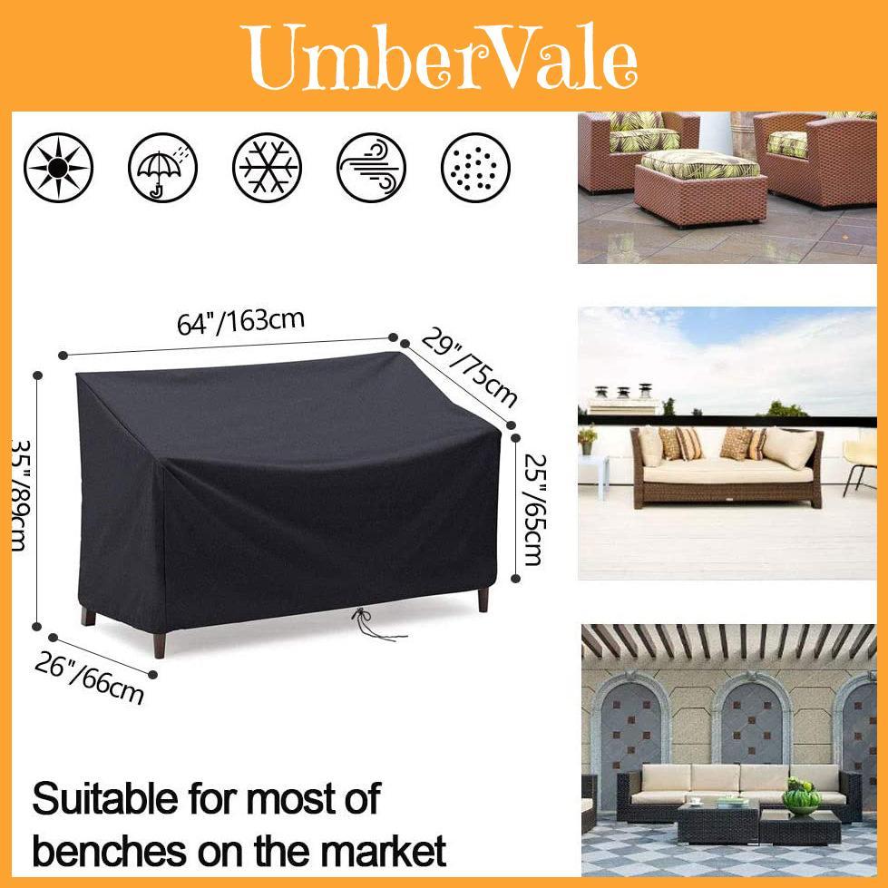 Waterproof Outdoor Furniture Cover For Garden Chairs And Loungers Made Of Oxford Material