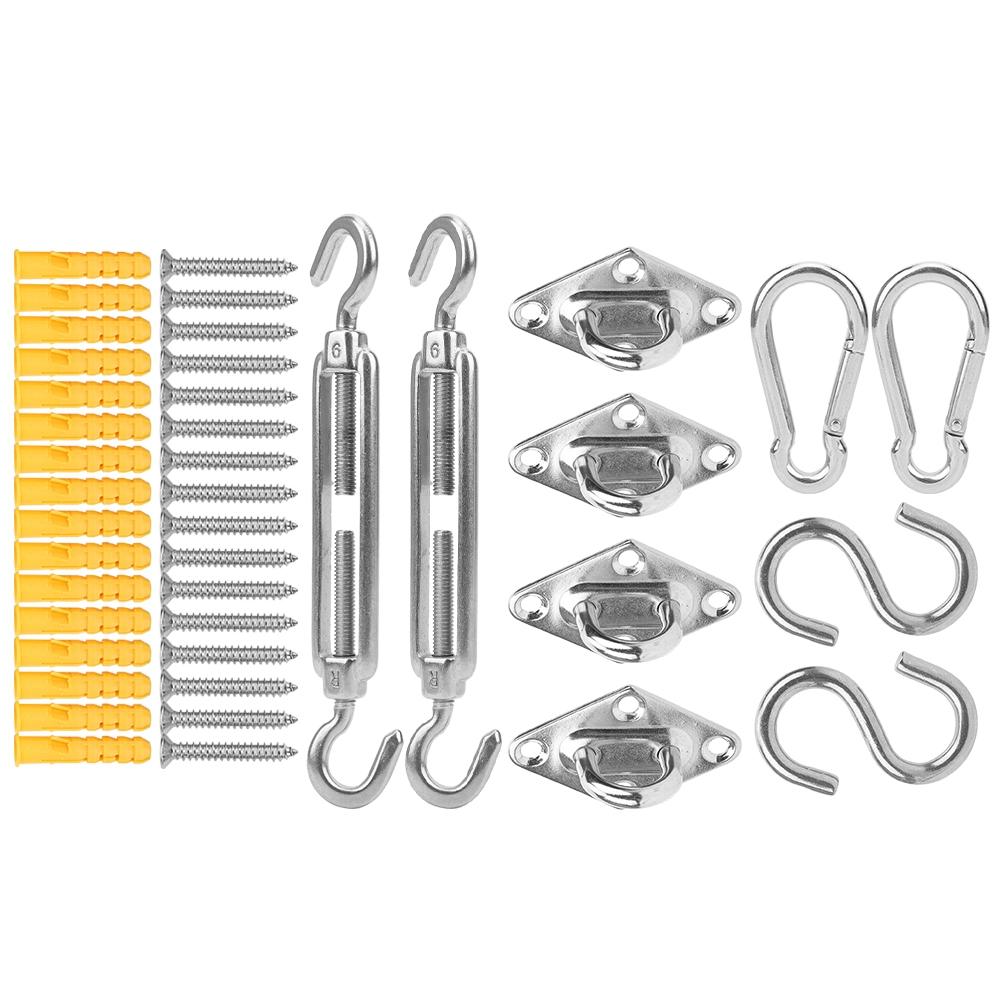 Stainless Steel Boat Awning Hardware Fitting Rhombus Buckle Spring Hook Accessories