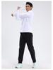 Men's Half-Zip Long-Sleeve Sports T-Shirt - Autumn/Winter Outdoor Casual Running & Fitness Top