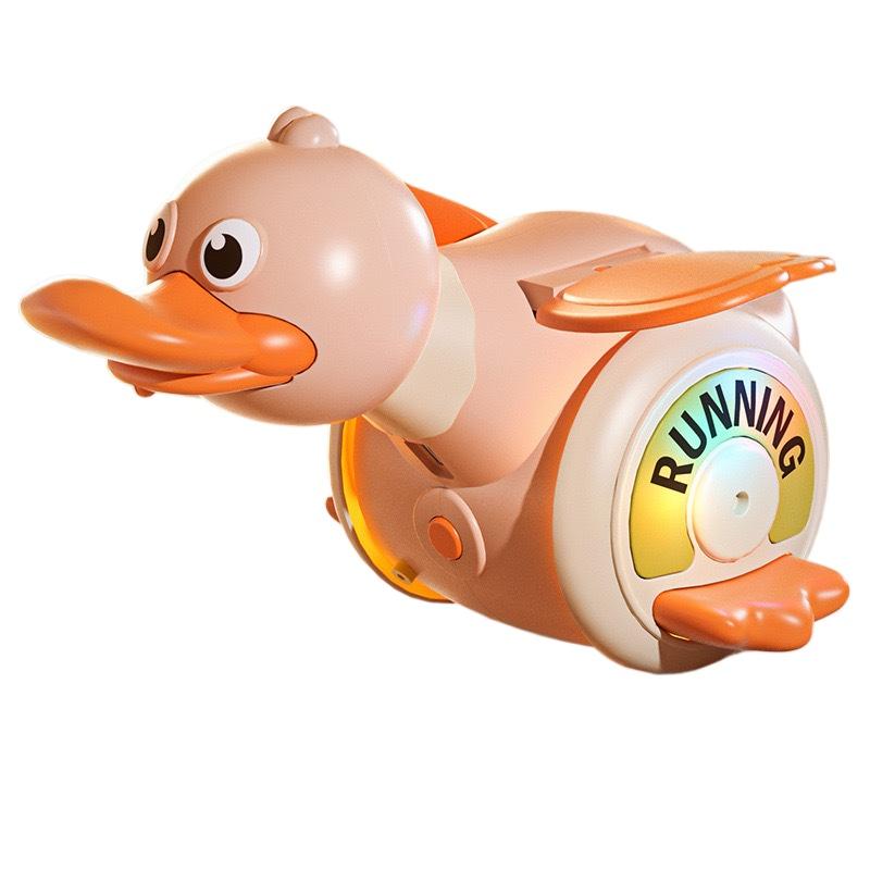 

Детские музыкальные игрушки-уточки Танцующая ходячая утка с музыкальными огнями Детские игрушки Игрушки для ползания Обучающие игрушки для малышей Для мальчиков и девочек розовый