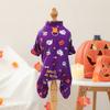 Halloween Christmas Pet Dog Cat Four-Legged Pajamas Cute Soft Breathable Costume Outfit
