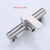 Ceramic Valve Core Bathtub Faucet Bathroom Shower Hot and Cold Mixing Valve Water Tap Stainless Steel Shower Faucet