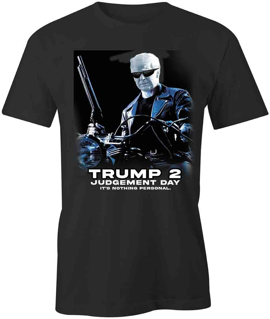 TRUMP 2 JUDGEMENT DAY TShirt Tee Short-Sleeved Cotton CLOTHING S1BCA593 L