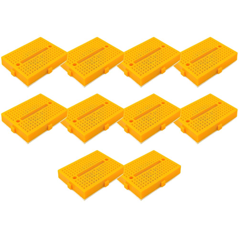 1-10PCS SYB-170 Mini Solderless Prototype Breadboard 170 Holes Breadboard Prototype Board 35x47mm for Small DIY Kits