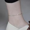 Stylish Titanium Steel Heart Anklet for Women – Durable, Versatile Beach Foot Chain