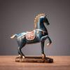 Horse Success Feng Shui Horse Ornaments Get rich Lucky Blessing Living Room Display Housewarming Gifts TV Cabinet Decorations