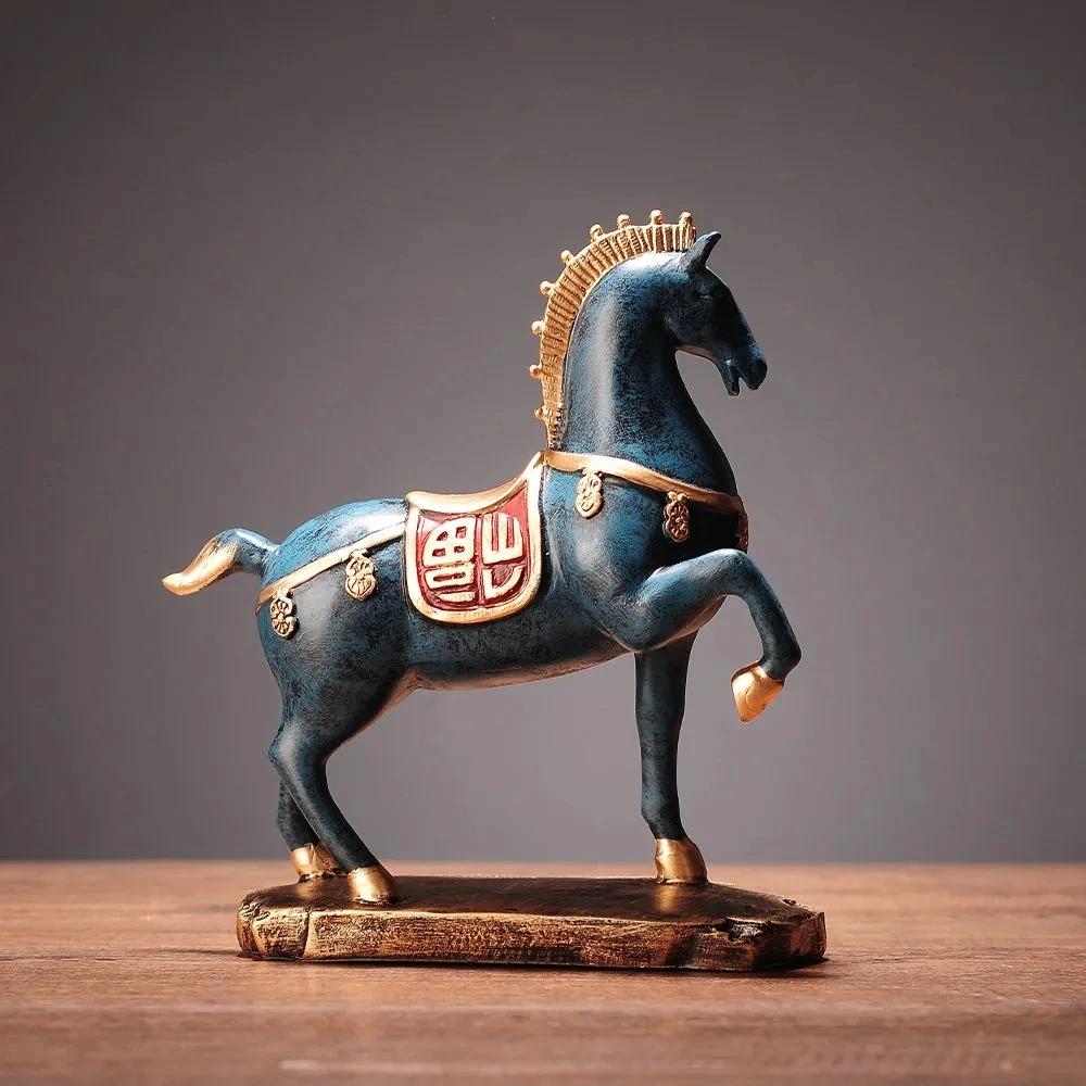 Успех Лошади Фэншуй Украшения Лошадь Разбогатеть Счастливое Благословение Гостиная Декор Подарки на Новоселье Телевизионный Шкаф Украшения
