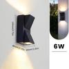Aluminium Wall Lamp Waterproof Outdoor LED Wall Light IP65 Garden Lighting Lamp for Sconce Balcony Decoration AC110V 220V