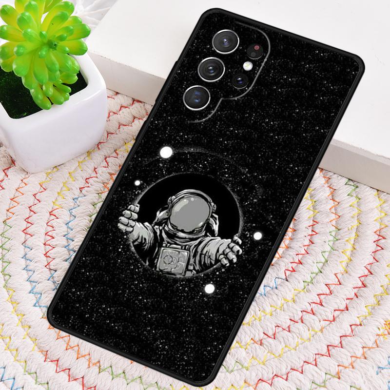 Outer Space Silicone Phone Case For Samsung Galaxy Note 10 Pro S26 S25 S24 S23 S22 S21 Plus S25Ultra Capa Cover