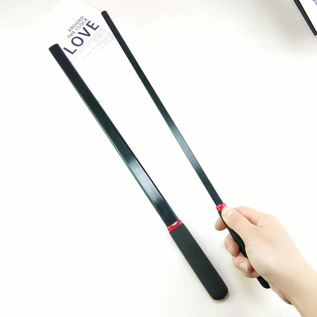 SP Discipline Tools: Fiber Ruler Whip, DIY Paddle & Small Black Flat Whip for Training and Teaching.
