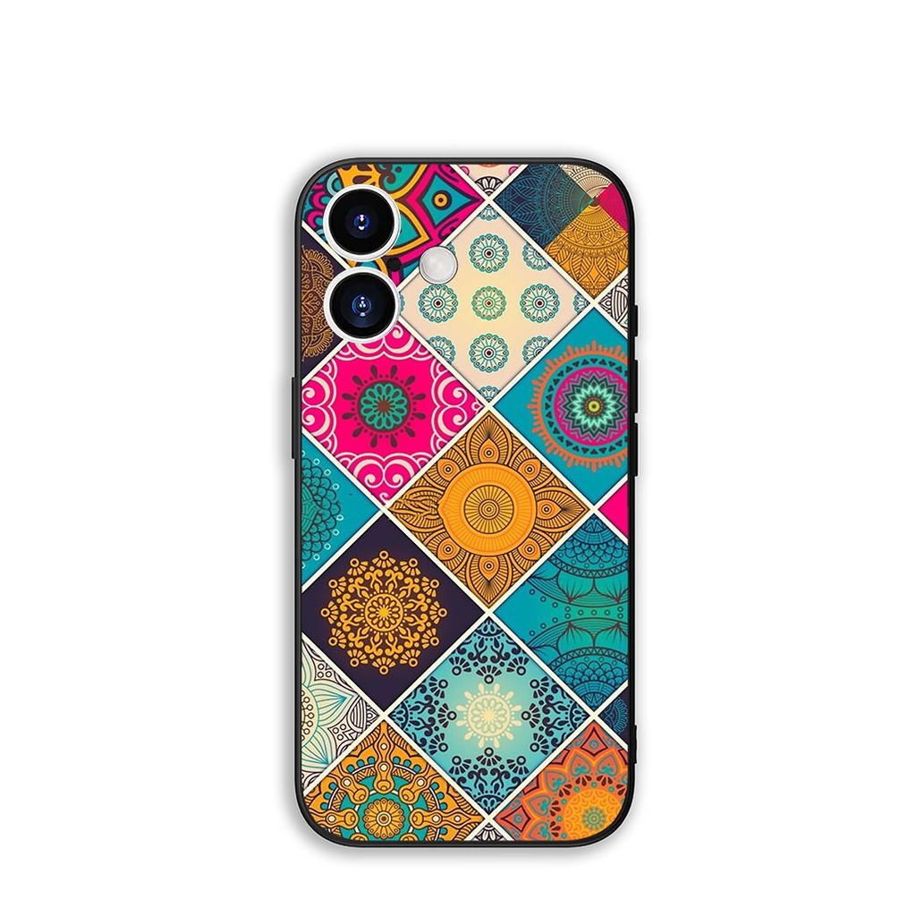 For Xiaomi Redmi 15C 15 A4 A5 9A 9T 10A 10C 9C NFC Note 11 9 8 10 Pro 8T Phone Cover Case Floral Paisley Mandala Flower Texture