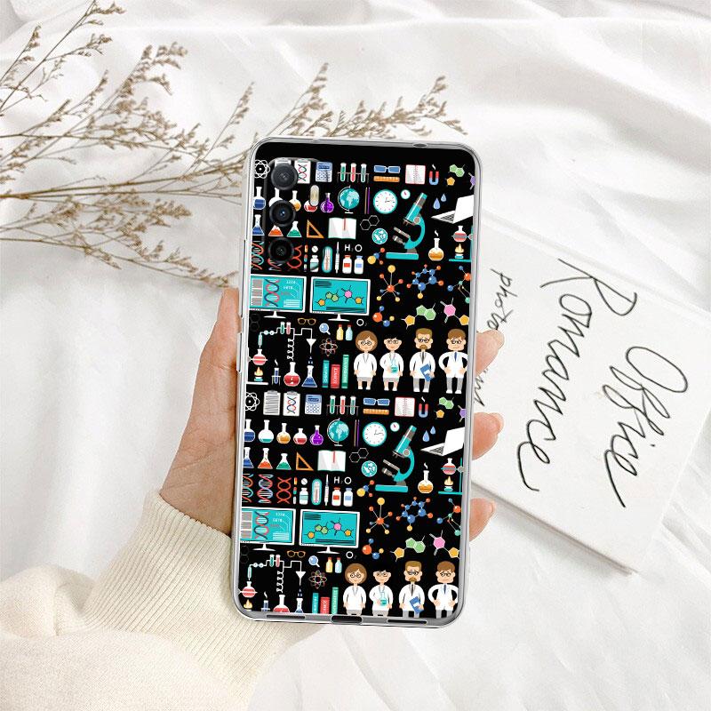 Doctor Nurse Transparent Phone Case for Motorola Moto Edge 20 30 40 50 S30 Fusion Ultra Pro Neo Lite + G200 G23