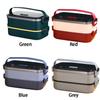 Office Picnic Bento Box Stainless Steel Portable Bento Lunch Box For Kids School Children Salad Fruit Food Storage Container Box