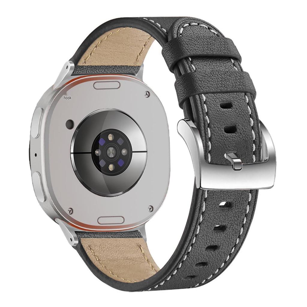 Samsung Galaxy Watch8 Genuine Leather T-Buckle Fashion Strap