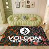 Volcoms Logo Vorne Boden Tür Eingangsmatten Außen Bad Bodenmatte Rutschfest Waschküchenmatte Waschküchendekor Balkon Kind Wohnen
